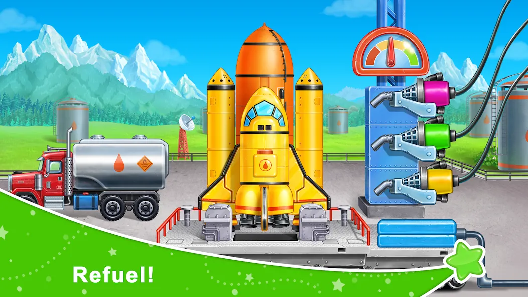 Rocket 4 space games Spaceship  [МОД Бесконечные монеты] Screenshot 2