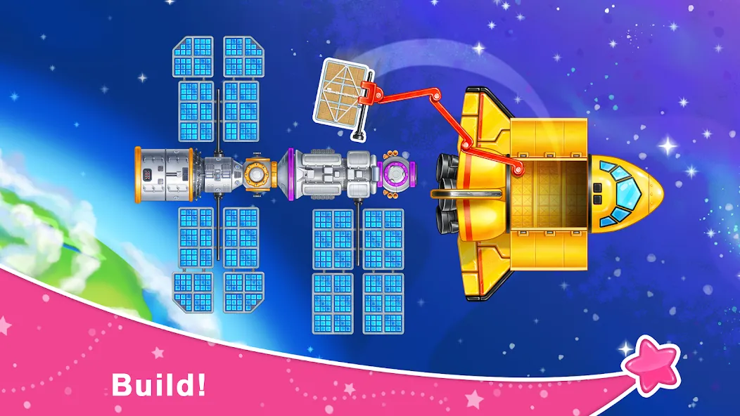 Rocket 4 space games Spaceship  [МОД Бесконечные монеты] Screenshot 3