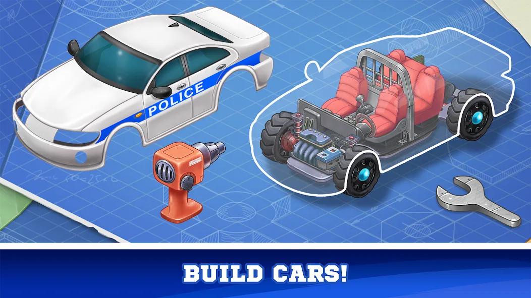 Kids Cars Games build a truck  [МОД Меню] Screenshot 2