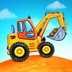 Скачать взломанную Truck games - build a house  [МОД Бесконечные деньги] - стабильная версия apk на Андроид