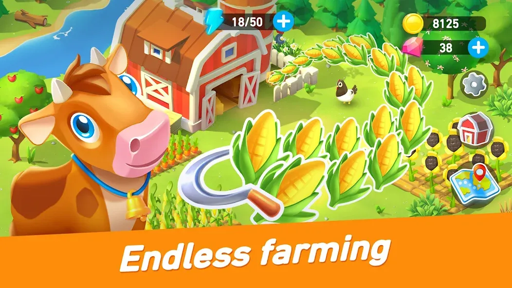 Goodville: Farm Game Adventure (Гудвилль)  [МОД Unlimited Money] Screenshot 4