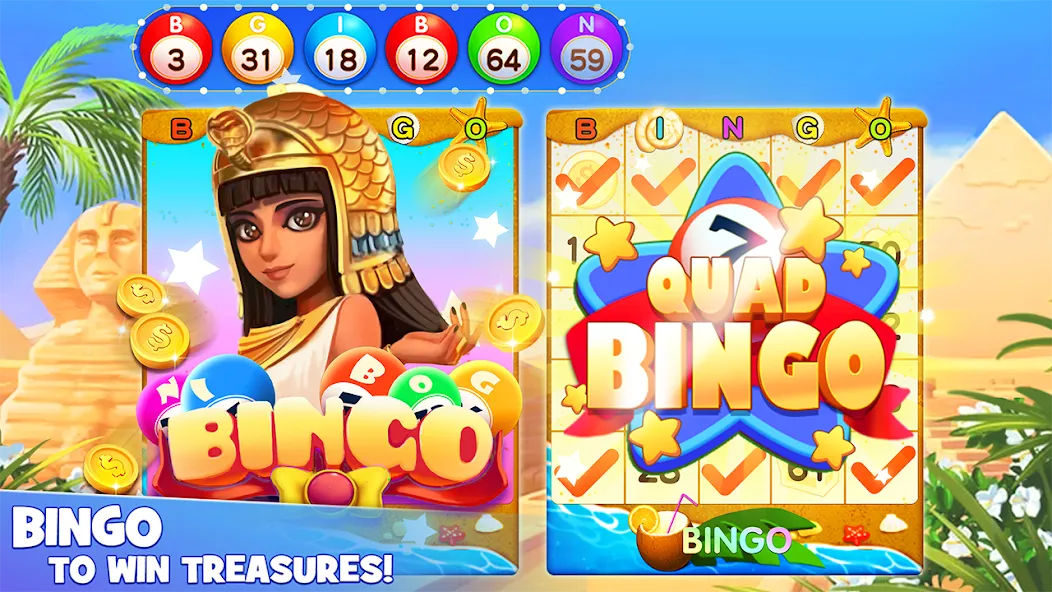 Bingo Lucky: Play Bingo Games (Бинго Лаки)  [МОД Menu] Screenshot 5