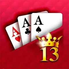 Взломанная Lucky 13: 13 Poker Puzzle (Лаки 13)  [МОД Много монет] - последняя версия apk на Андроид