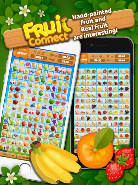 Fruit Connect (Фрукт Коннект)  [МОД Много монет] Screenshot 5