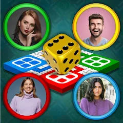 Взлом Multiplayer Dice Ludo Games (Мультиплеер Дайс Лудо Игры)  [МОД Много денег] - последняя версия apk на Андроид