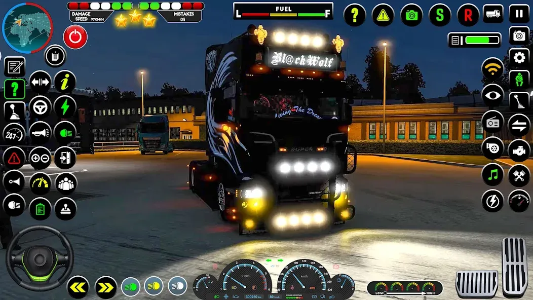 Truck Driving Euro Truck Game  [МОД Много денег] Screenshot 1