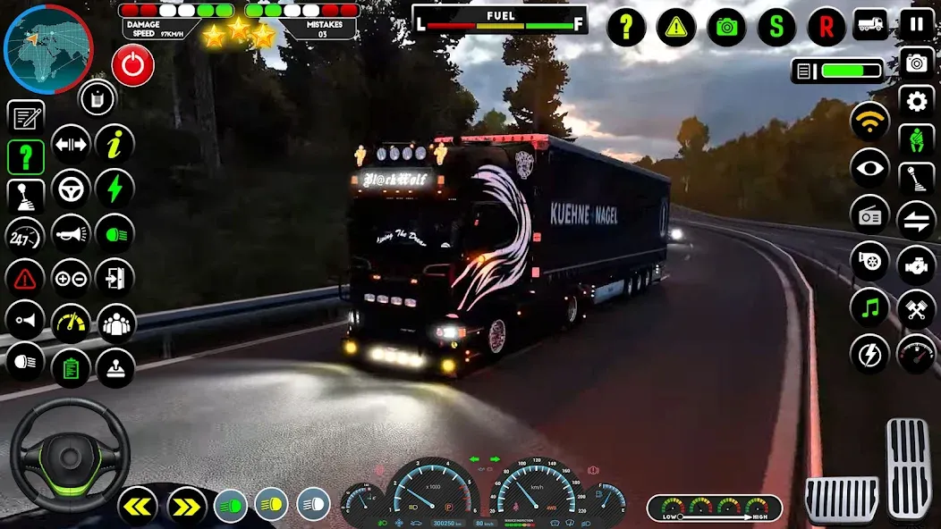 Truck Driving Euro Truck Game  [МОД Много денег] Screenshot 2