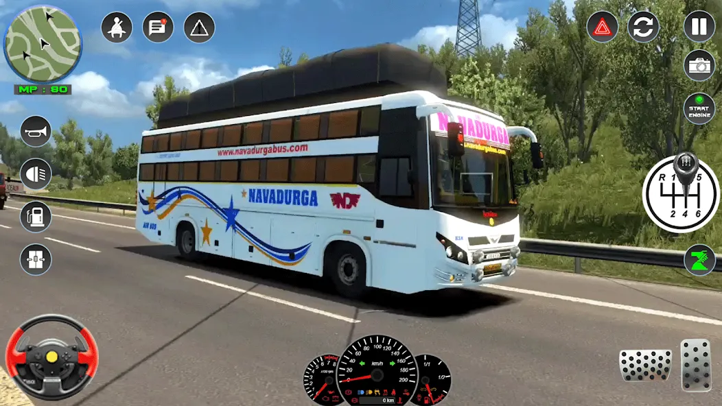 City Bus Driving: Bus Games 3D  [МОД Много денег] Screenshot 2