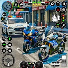 Скачать взломанную NYPD Police Car Parking Game  [МОД Много денег] - стабильная версия apk на Андроид