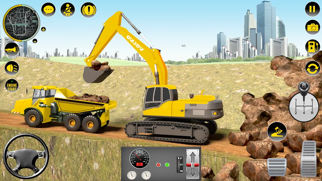 Builder City Construction Game (ткман Городское Строительство)  [МОД Много монет] Screenshot 3