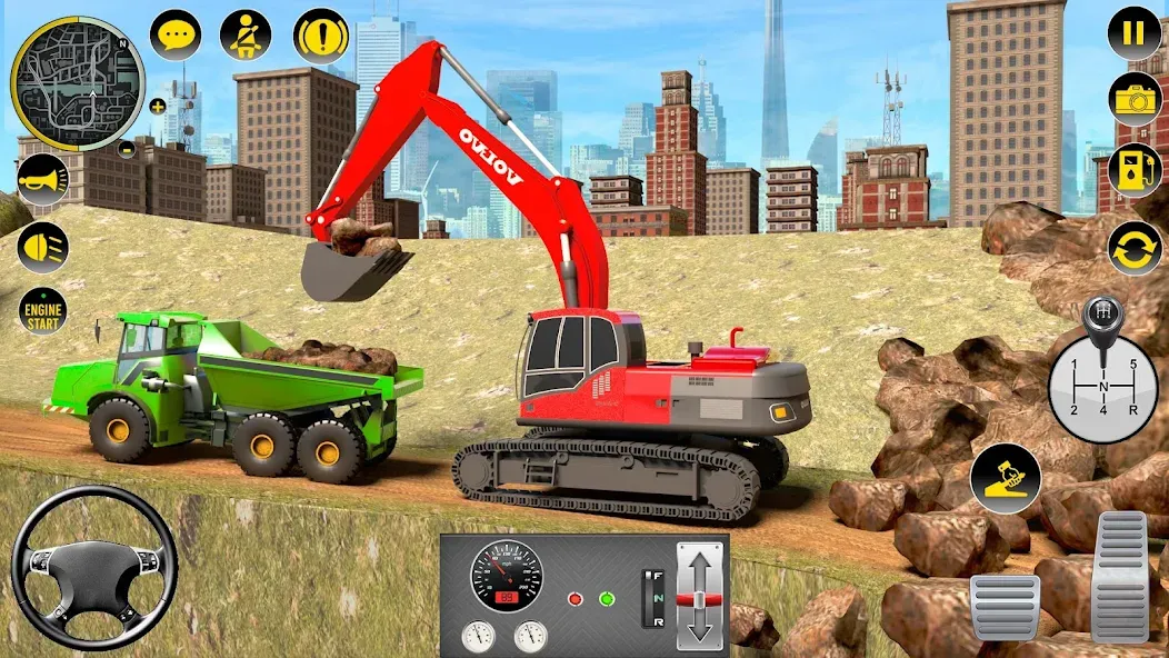 Builder City Construction Game (ткман Городское Строительство)  [МОД Много монет] Screenshot 4