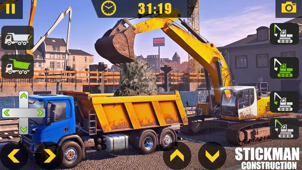 Builder City Construction Game (ткман Городское Строительство)  [МОД Много монет] Screenshot 5