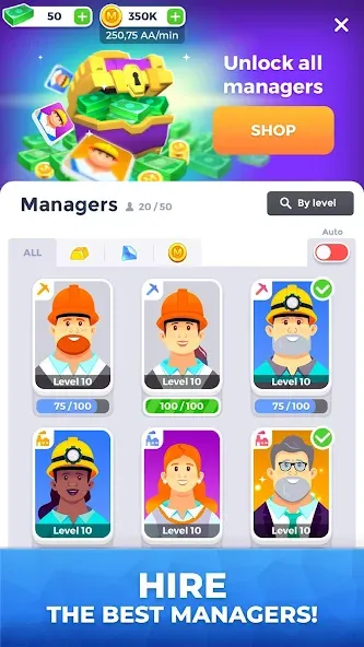 Mining Inc.  [МОД Unlimited Money] Screenshot 4