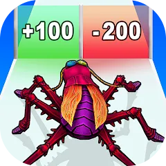 Скачать взломанную Insect Run - Spider Evolution (Инсект Эволюшн Ран)  [МОД Много монет] - последняя версия apk на Андроид