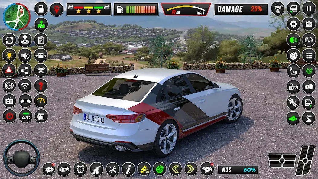 Driving School - Car Games 3D  [МОД Бесконечные деньги] Screenshot 4