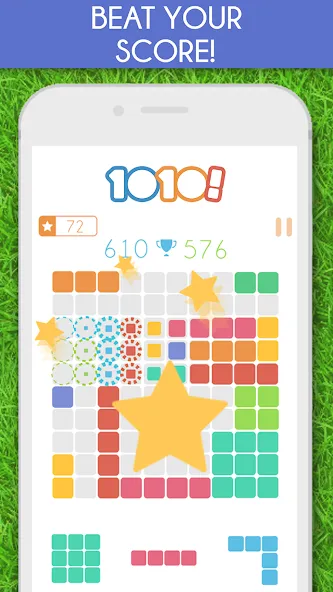 1010! Block Puzzle Game  [МОД Unlocked] Screenshot 2