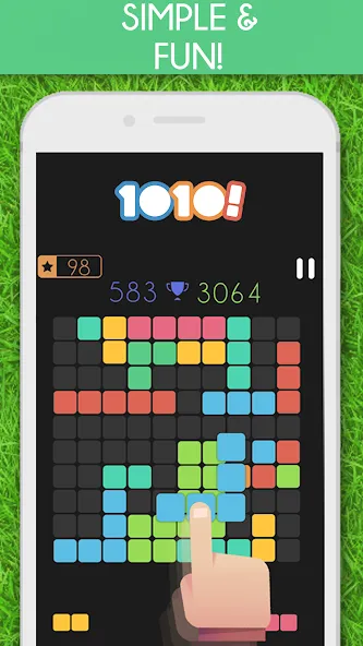 1010! Block Puzzle Game  [МОД Unlocked] Screenshot 4