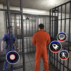 Взломанная Prison Escape- Jail Break Game (Побег из тюрьмы 3D)  [МОД Mega Pack] - последняя версия apk на Андроид