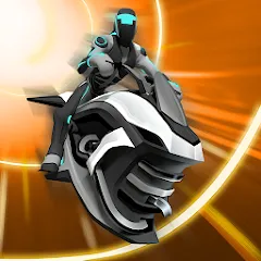 Взломанная Gravity Rider: Space Bike Race (Гравити Райдер)  [МОД Unlimited Money] - полная версия apk на Андроид