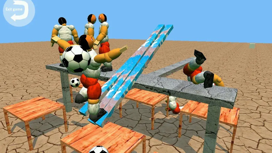 Goofball Goals Soccer Game 3D (Гуфбол Голз Соккер Гейм 3Д)  [МОД Unlocked] Screenshot 5