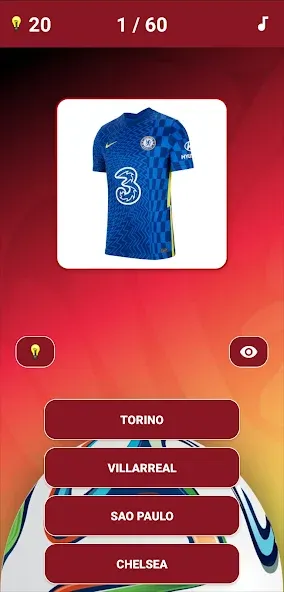 Guess the Soccer Logo Quiz  [МОД Unlocked] Screenshot 2