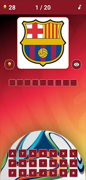 Guess the Soccer Logo Quiz  [МОД Unlocked] Screenshot 3