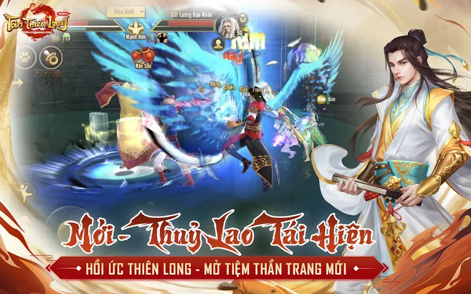 Tân Thiên Long Mobile  [МОД Много денег] Screenshot 4