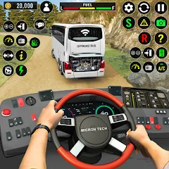 Скачать взломанную Bus Simulator 2023 - City Bus  [МОД Unlocked] - полная версия apk на Андроид