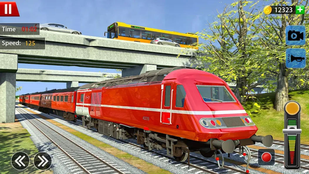 Train Driver Simulator Game  [МОД Mega Pack] Screenshot 5