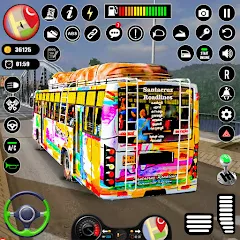 Взлом Real Passenger Bus Driving Sim  [МОД Много монет] - стабильная версия apk на Андроид