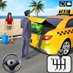 Взломанная Taxi Simulator 3d Taxi Driver  [МОД Menu] - последняя версия apk на Андроид