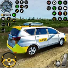 Взлом City Taxi Games Taxi Simulator (Русские такси игры на автомобилях)  [МОД Mega Pack] - полная версия apk на Андроид