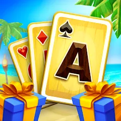 Взлом Tiki Solitaire TriPeaks (Тики Солитер ТриПикс)  [МОД Unlocked] - полная версия apk на Андроид