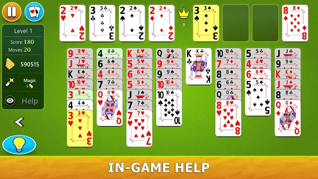 FreeCell Solitaire - Card Game  [МОД Бесконечные деньги] Screenshot 5