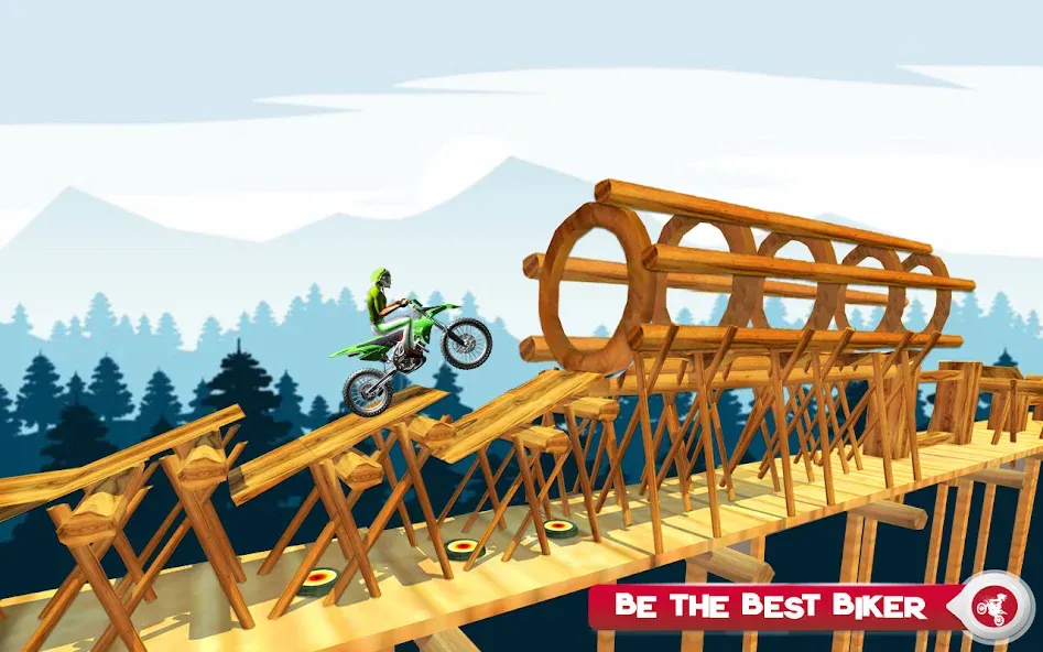 Motor Bike Stunt Racing Games (Мотор Байк Стант Гонки Игры)  [МОД Menu] Screenshot 5