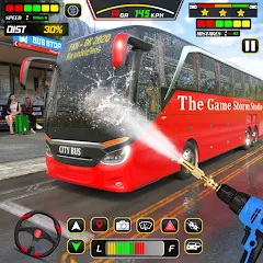 Скачать взломанную City Bus Simulator Bus Games (Сити Бас Симулятор Бас Игры)  [МОД Unlocked] - стабильная версия apk на Андроид