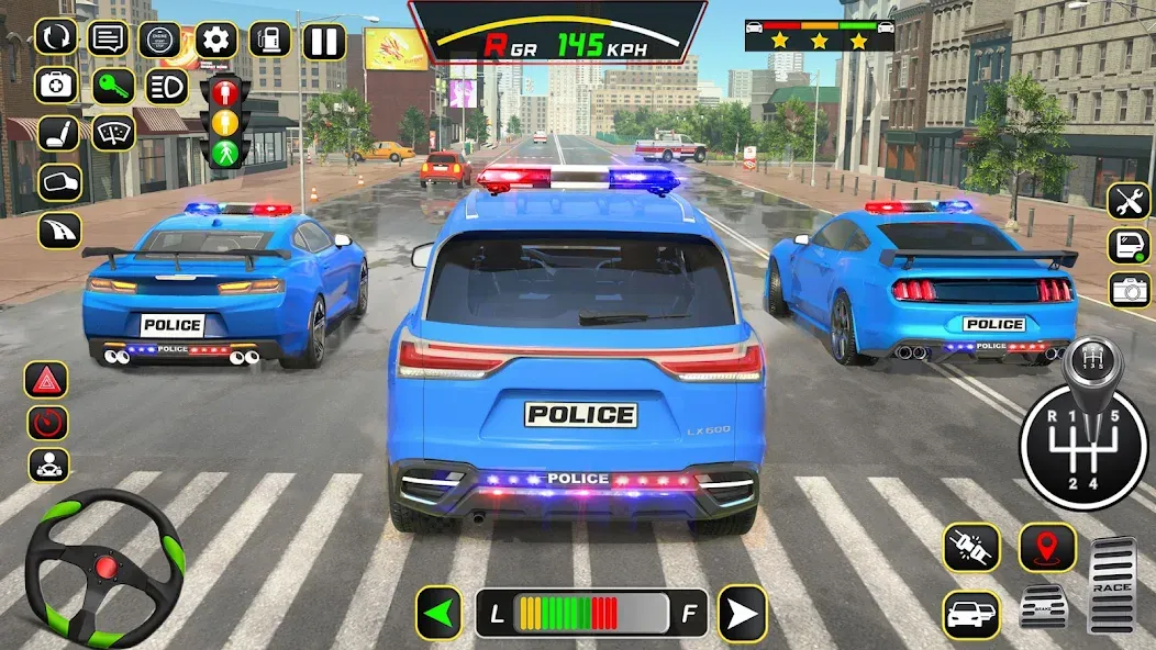 Police Car Driving School Game (Полицейская школа вождения автомобилей)  [МОД Unlimited Money] Screenshot 4