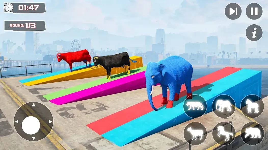 GT Animal 3D: Racing Game (Анимал Симулятор 3D)  [МОД Unlocked] Screenshot 2