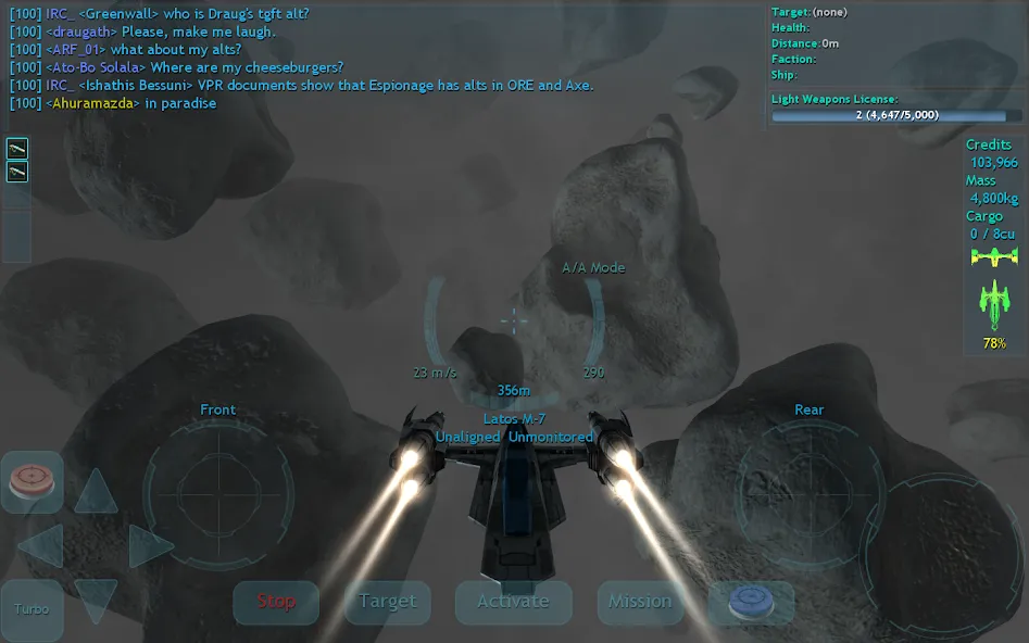 Vendetta Online (3D Space MMO) (Вендетта Онлайн)  [МОД Mega Pack] Screenshot 5