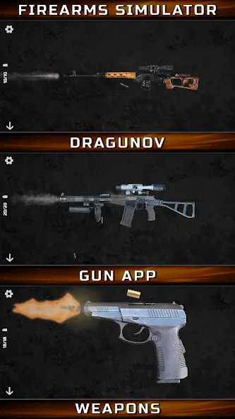 Gun Simulator : Tough Guns  [МОД Бесконечные деньги] Screenshot 4