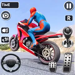 Скачать взлом Spider Bike Stunt 3D Mega Ramp  [МОД Mega Pack] - последняя версия apk на Андроид