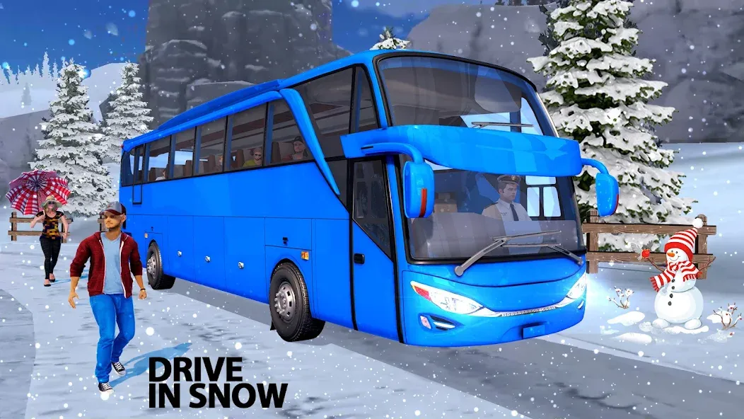 Modern Bus Simulator: Bus Game  [МОД Бесконечные монеты] Screenshot 2