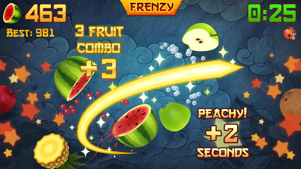 Fruit Ninja® (Фрут Ниндзя)  [МОД Mega Pack] Screenshot 2