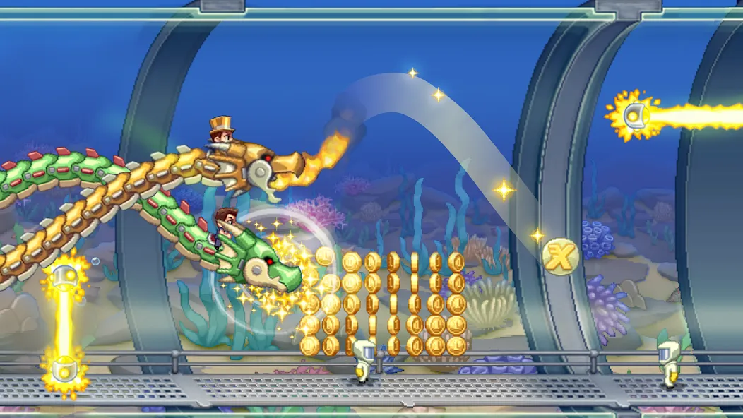 Jetpack Joyride (Джетпак Джойрайд)  [МОД Бесконечные деньги] Screenshot 1