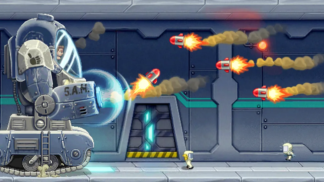 Jetpack Joyride (Джетпак Джойрайд)  [МОД Бесконечные деньги] Screenshot 4