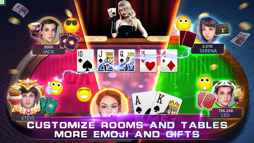 Poker Master Texas Holdem 2024 (Покер Мастер)  [МОД Unlocked] Screenshot 5