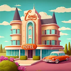 Взлом Merge Hotel: Family Story Game (Мердж Отель)  [МОД Бесконечные монеты] - полная версия apk на Андроид