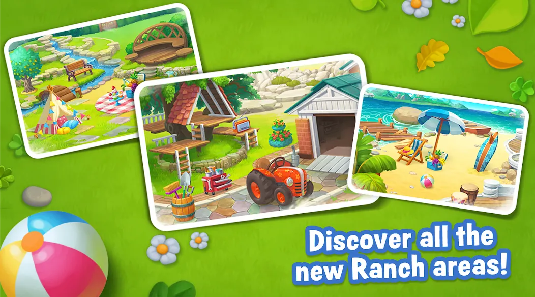 Ranch Adventures: Amazing Matc  [МОД Unlimited Money] Screenshot 2