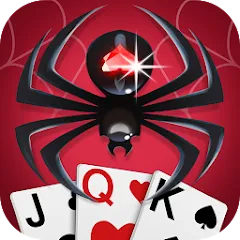 Взломанная Spider Solitaire  [МОД Меню] - последняя версия apk на Андроид