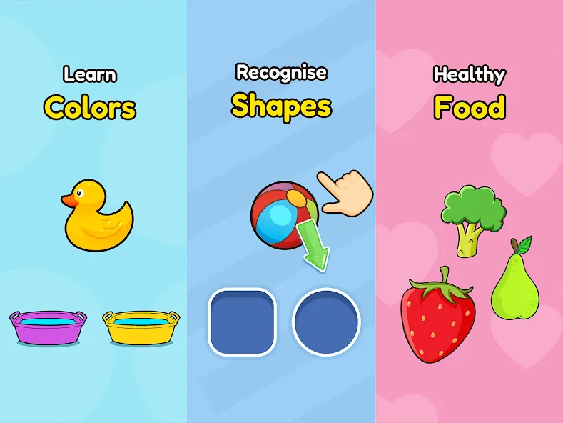 Bebi: Baby Games for 2-4y kids  [МОД Unlimited Money] Screenshot 1